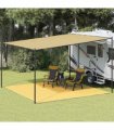 vidaXL Tent Carpet 400x400 cm Beige