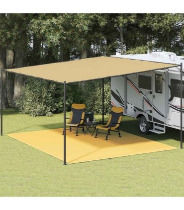 vidaXL Tent Carpet 400x500 cm Beige