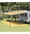 vidaXL Tent Carpet 400x700 cm Beige