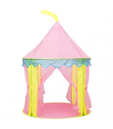 vidaXL Children Play Tent with 250 Balls Pink 100x100x127 cm