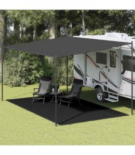 vidaXL Tent Carpet 300x500 cm Black