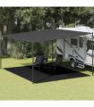 vidaXL Tent Carpet 400x500 cm Black