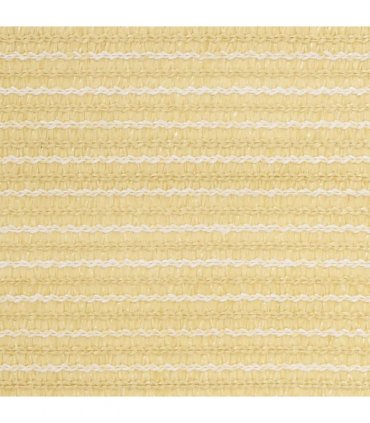 vidaXL Balcony Screen Beige 75x300 cm HDPE