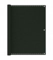 vidaXL Balcony Screen Dark Green 120x300 cm HDPE