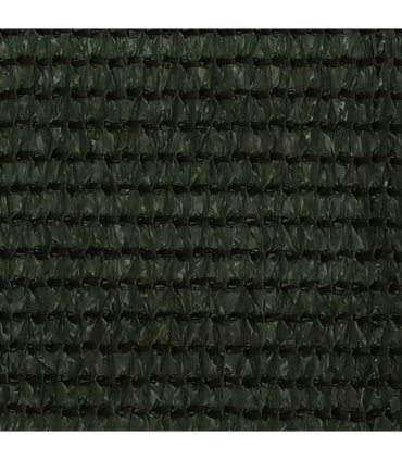 vidaXL Balcony Screen Dark Green 120x400 cm HDPE