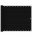 vidaXL Balcony Screen Black 75x300 cm HDPE