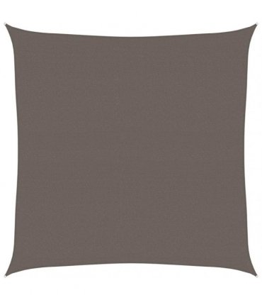 vidaXL Sunshade Sail 160 g/m² Anthracite 7x7 m HDPE
