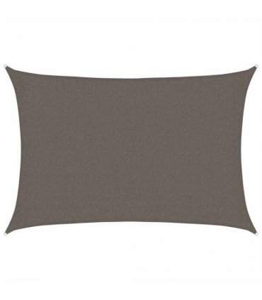vidaXL Sunshade Sail 160 g/m² Anthracite 2x3 m HDPE