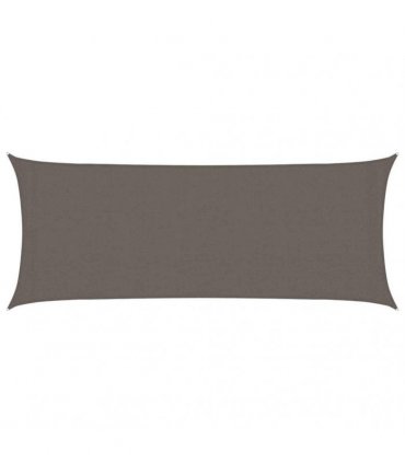 vidaXL Sunshade Sail 160 g/m² Anthracite 2x4.5 m HDPE