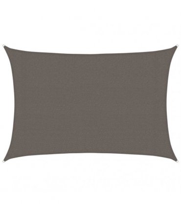 vidaXL Sunshade Sail 160 g/m² Anthracite 3x4 m HDPE