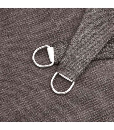 vidaXL Sunshade Sail 160 g/m² Anthracite 3x4 m HDPE