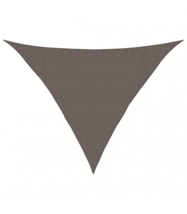 vidaXL Sunshade Sail 160 g/m² Anthracite 3,5x3,5x4,9 m HDPE