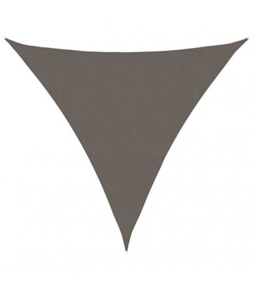 vidaXL Sunshade Sail 160 g/m² Anthracite 4x4x4 m HDPE