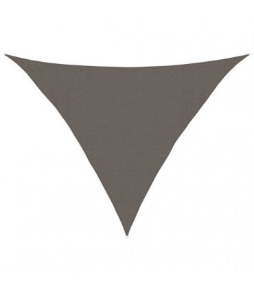 vidaXL Sunshade Sail 160 g/m² Anthracite 4x4x5.8 m HDPE