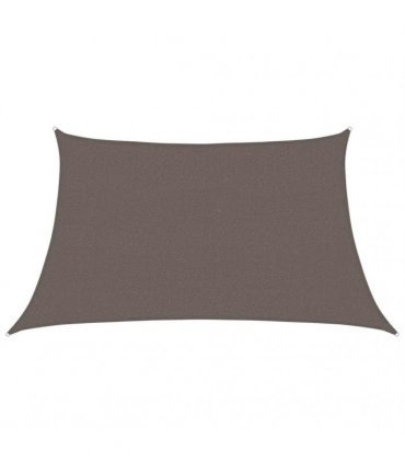 vidaXL Sunshade Sail 160 g/m² Anthracite 3/4x2 m HDPE