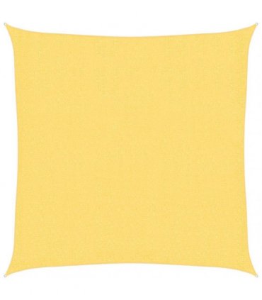 vidaXL Sunshade Sail 160 g/m² Beige 3x3 m HDPE