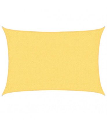 vidaXL Sunshade Sail 160 g/m² Beige 2x3 m HDPE