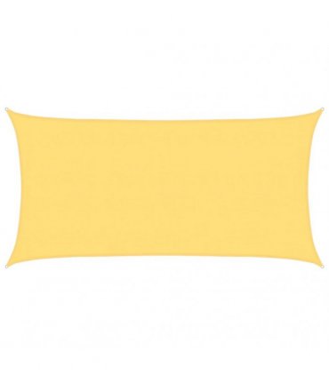 vidaXL Sunshade Sail 160 g/m² Beige 4x7 m HDPE