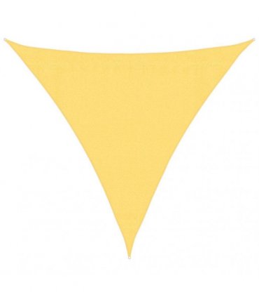 vidaXL Sunshade Sail 160 g/m² Beige 3x3x3 m HDPE