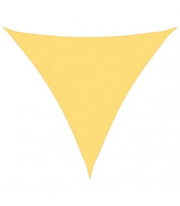 vidaXL Sunshade Sail 160 g/m² Beige 4x4x4 m HDPE