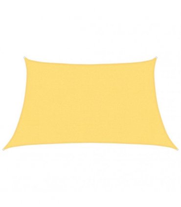 vidaXL Sunshade Sail 160 g/m² Beige 3/4x2 m HDPE