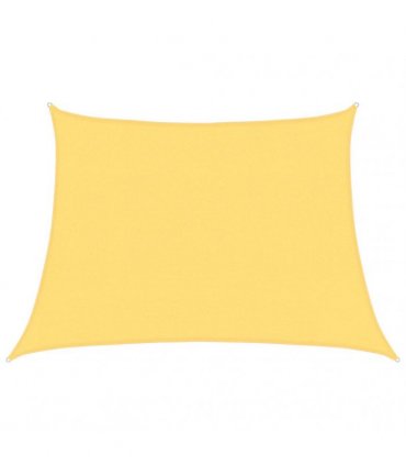 vidaXL Sunshade Sail 160 g/m² Beige 4/5x3 m HDPE