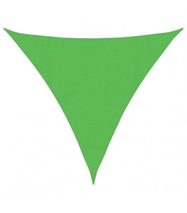 vidaXL Sunshade Sail 160 g/m² Light Green 4x4x4 m HDPE