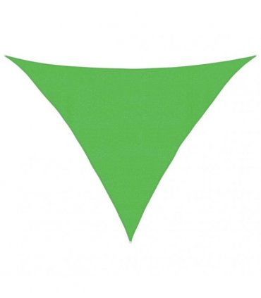 vidaXL Sunshade Sail 160 g/m² Light Green 4x4x5,8 m HDPE