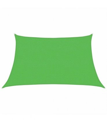 vidaXL Sunshade Sail 160 g/m² Light Green 3/4x2 m HDPE