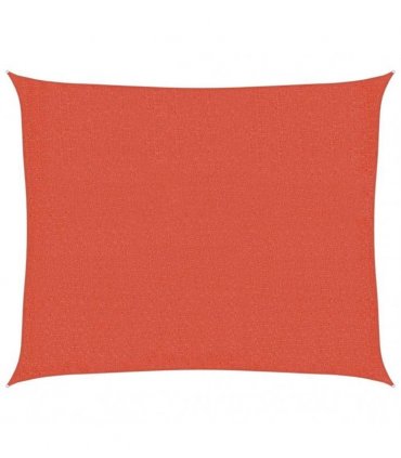 vidaXL Sunshade Sail 160 g/m² Terracotta 2.5x3 m HDPE