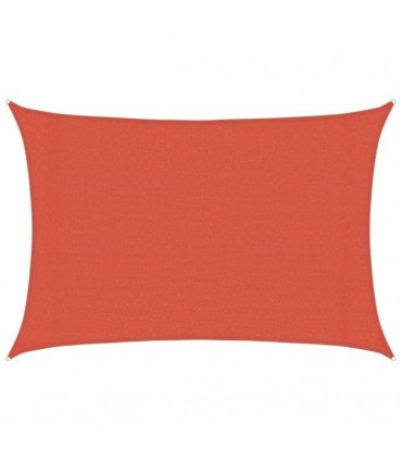 vidaXL Sunshade Sail 160 g/m² Terracotta 3x5 m HDPE