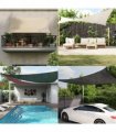 vidaXL Sunshade Sail 160 g/m² Terracotta 3x6 m HDPE
