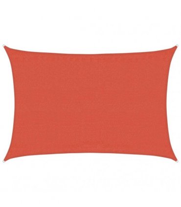 vidaXL Sunshade Sail 160 g/m² Rectangular Terracotta 3.5x5 m HDPE