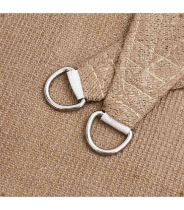 vidaXL Sunshade Sail 160 g/m² Taupe 3x3x4.2 m HDPE