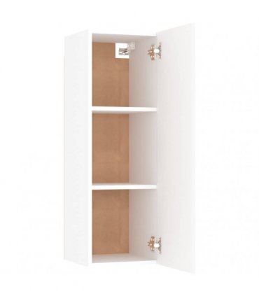 vidaXL 8 Piece TV Cabinet Set White Engineered Wood
