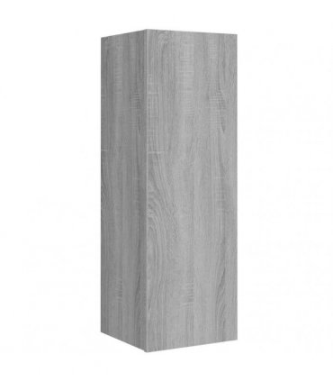 vidaXL 8 Piece TV Cabinet Set Grey Sonoma Engineered Wood