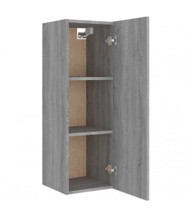 vidaXL 8 Piece TV Cabinet Set Grey Sonoma Engineered Wood
