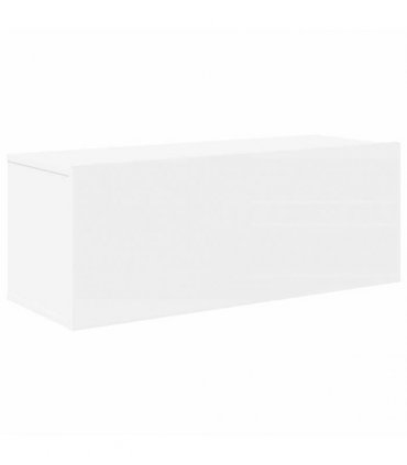 vidaXL 7 Piece TV Cabinet Set White Engineered Wood
