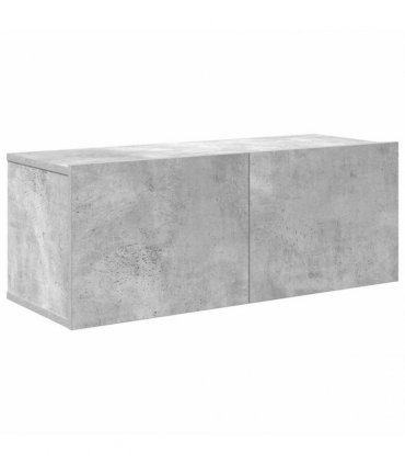 vidaXL 7 Piece TV Cabinet Set Concrete Grey Engineered Wood