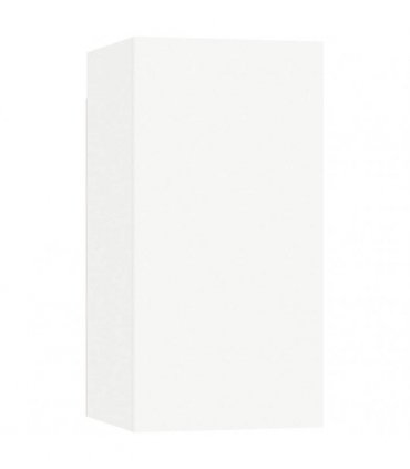 vidaXL 6 Piece TV Cabinet Set White Engineered Wood