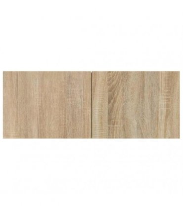 vidaXL Wall-mounted TV Cabinet Sonoma Oak Engineered Wood