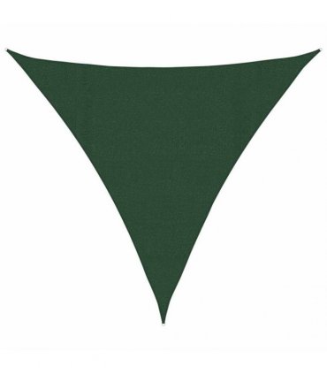 vidaXL Sunshade Sail 160 g/m² Dark Green 4,5x4,5x4,5 m HDPE