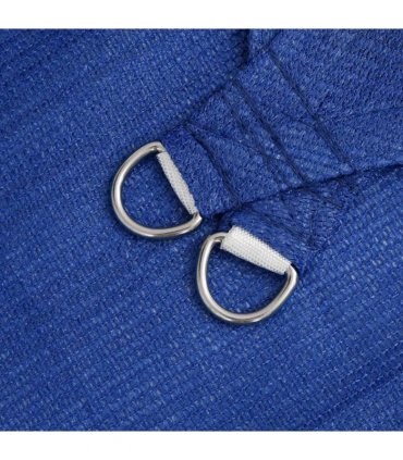 vidaXL Sunshade Sail 160 g/m² Square Blue 5x5 m HDPE