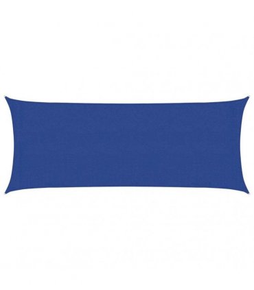 vidaXL Sunshade Sail 160 g/m² Blue 2x4.5 m HDPE