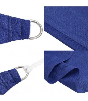vidaXL Sunshade Sail 160 g/m² Rectangular Blue 4x5 m HDPE