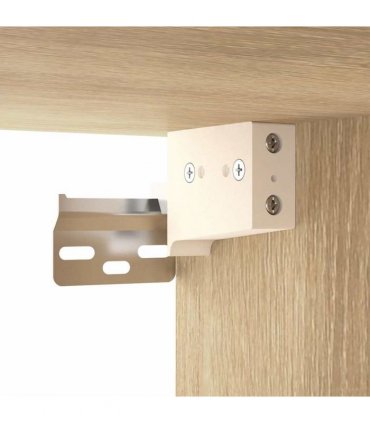 vidaXL Wall Cabinets 2 pcs Sonoma Oak 80x35x36,5 cm Engineered Wood