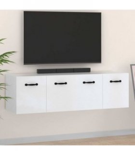 vidaXL Wall Cabinets 2 pcs White 80x35x36,5 cm Engineered Wood
