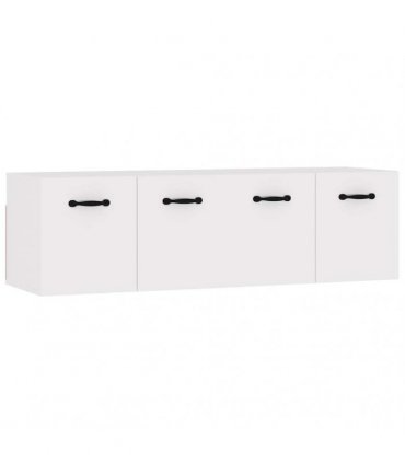 vidaXL Wall Cabinets 2 pcs White 80x35x36,5 cm Engineered Wood