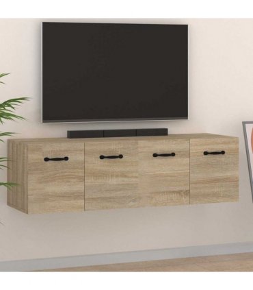 vidaXL Wall Cabinets 2 pcs Sonoma Oak 80x35x36,5 cm Engineered Wood