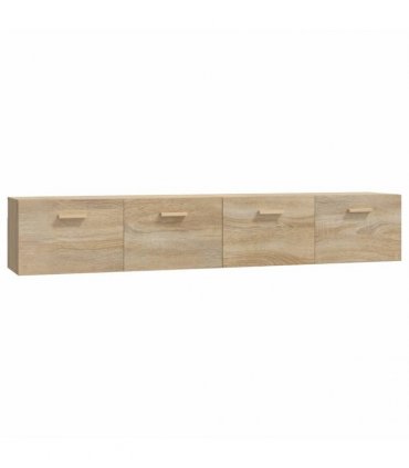 vidaXL Wall Cabinets 2 pcs Sonoma Oak 100x36,5x35 cm Engineered Wood